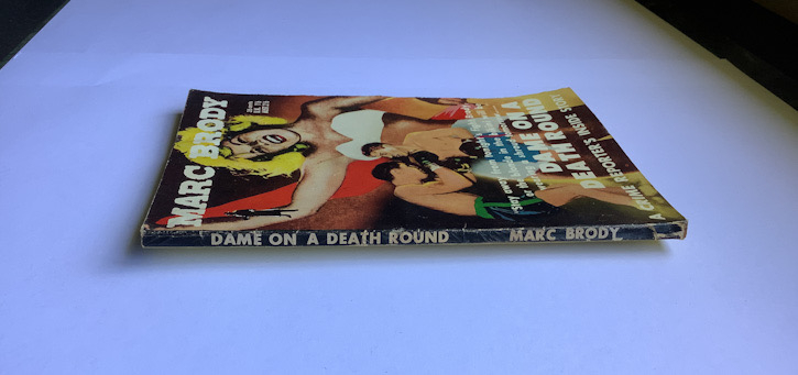 1957 DAME ON A DEATH ROUND Australian Pulp Fiction Crime book 1st edition